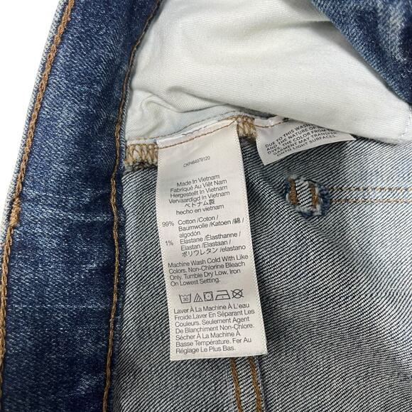 Madewell Cali Demi-Boot Jeans Women’s Size 23 | High Rise Stretch Denim Blue - Picture 7 of 16